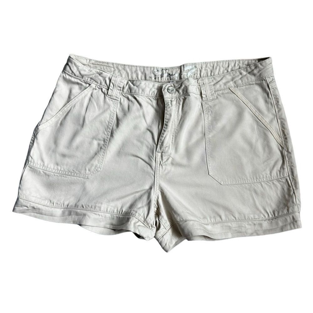 Seven7 Women’s Utility Shorts Tan Boho SZ 16